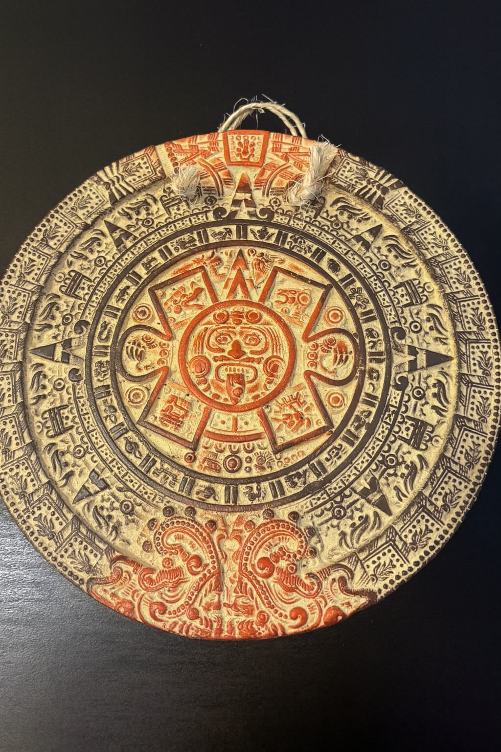 Aztec Calendar in Clay