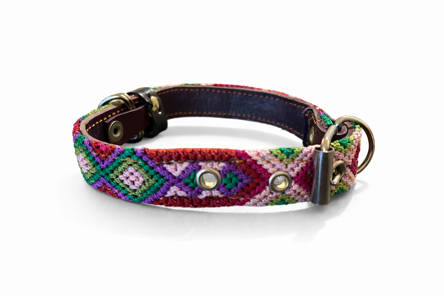 Hand Knit Dog Collar