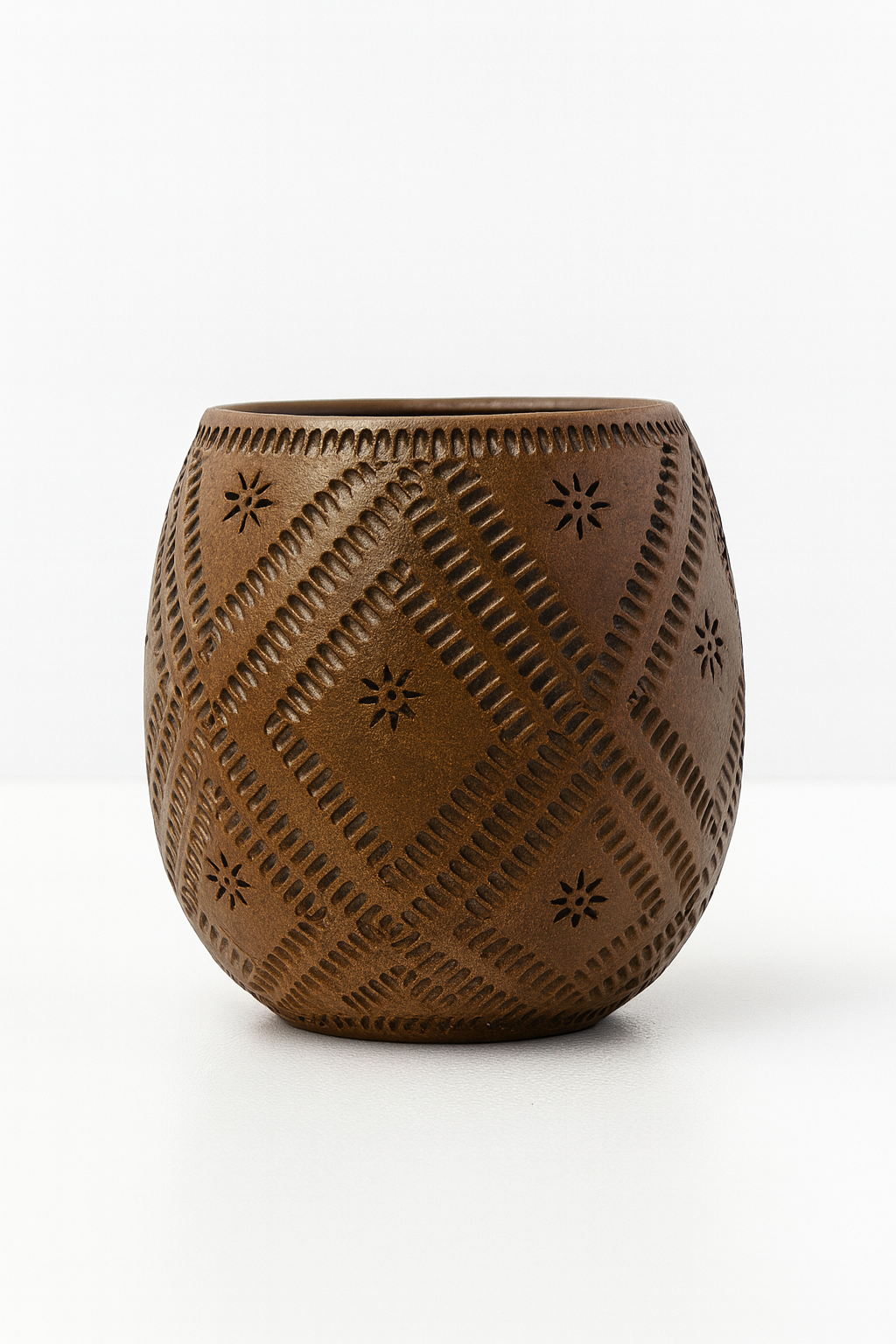 Clay Shot with pattern